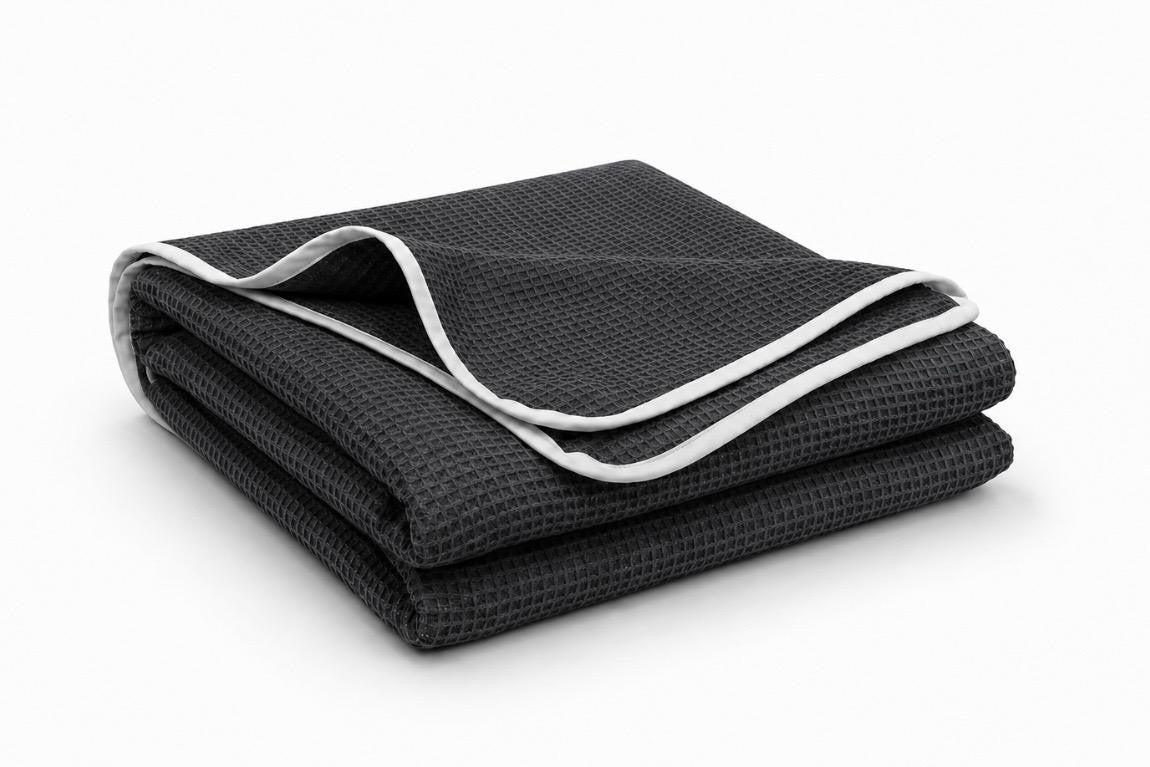 Waffelpikee Plaid – Tagesdecke & Überwurf aus Bio-Baumwolle