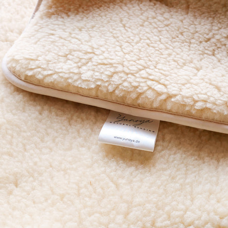 Schafwolle Wollflor Bio Bettdecke "Luv" leichte Bettdecke ohne Füllung