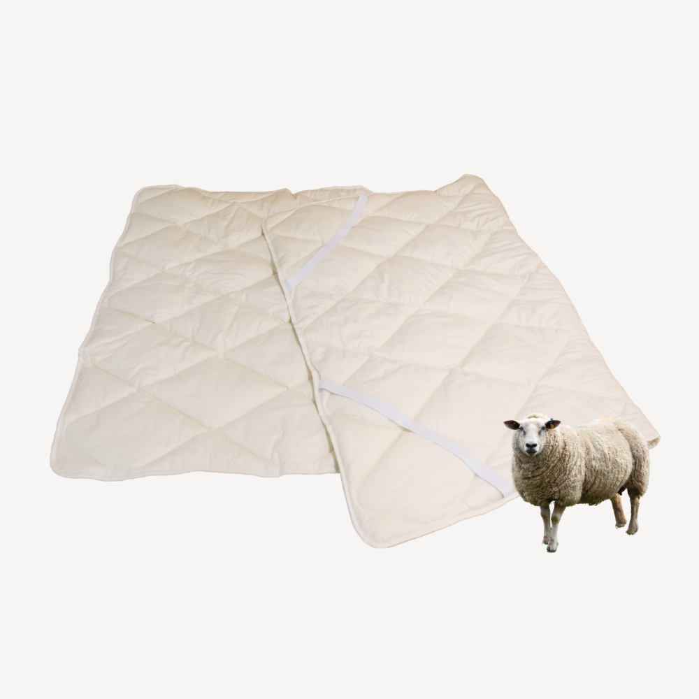 Schafwolle-Unterbett "Malea" Bio