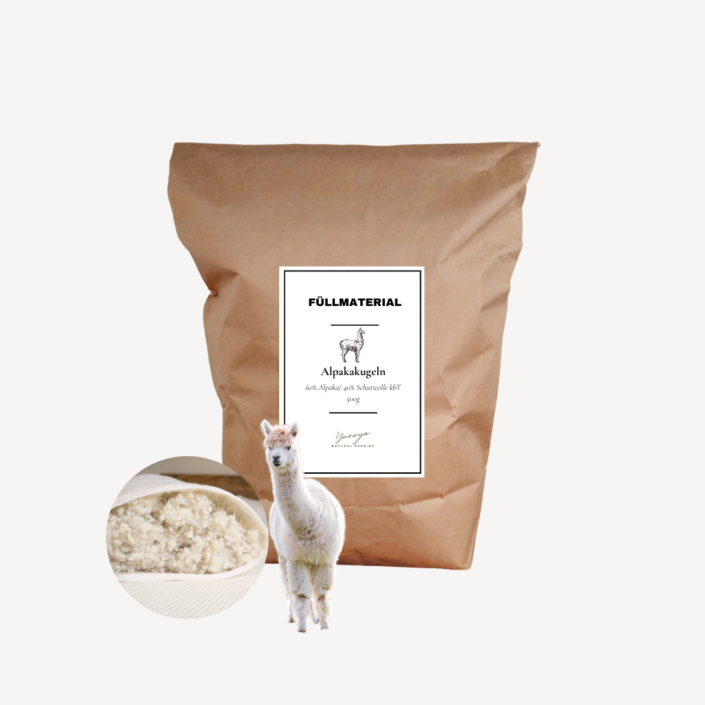 Alpakaflocken-Füllmaterial Nachfüllpackung