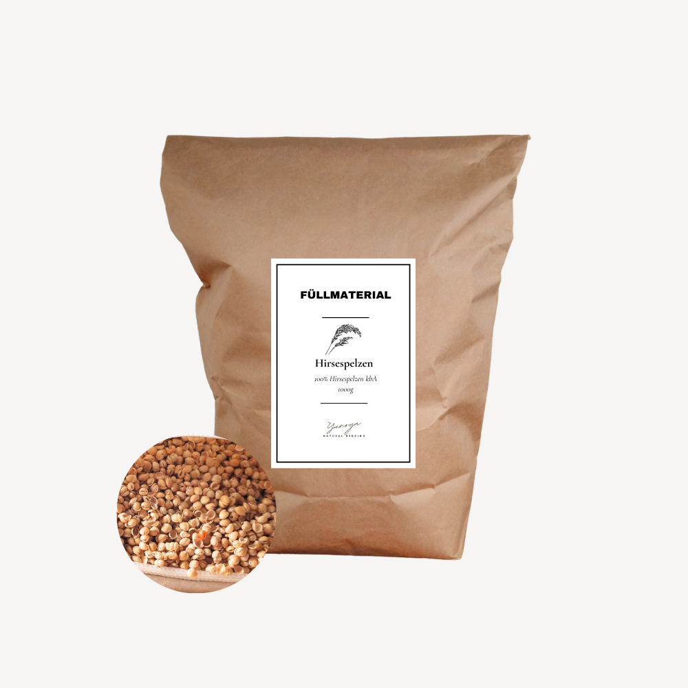 Hirse-Füllmaterial Nachfüllpackung Bio